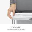 simplehuman Code K 100 Count, Dispenser Pack Custom Fit Liners, Drawstring Trash Bags, 35-45L / 9-12 Gallons, White 🍁 All In One Marketplace Canada