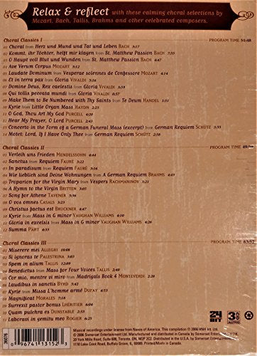 Choral Classics: Relaxation and Reflection