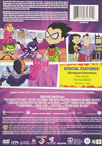 Teen Titans Go! To the Movies (BIL/DVD)