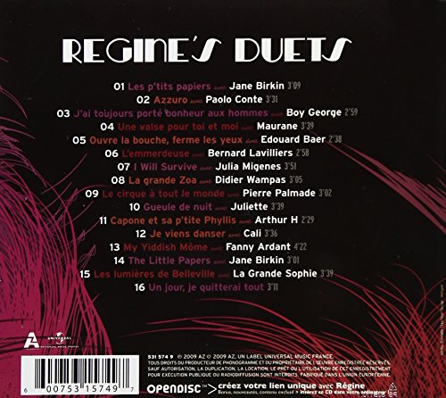Regine'S Duets