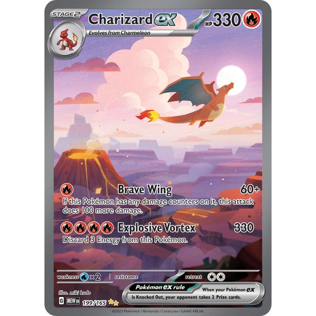 Charizard ex (199/165) (MEW)