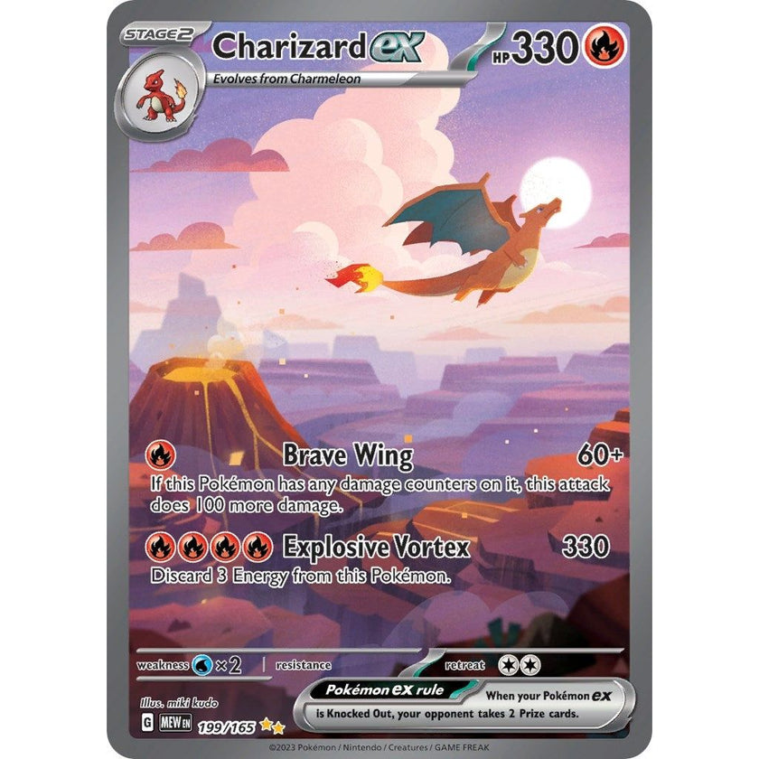 Charizard ex (199/165) (MEW)