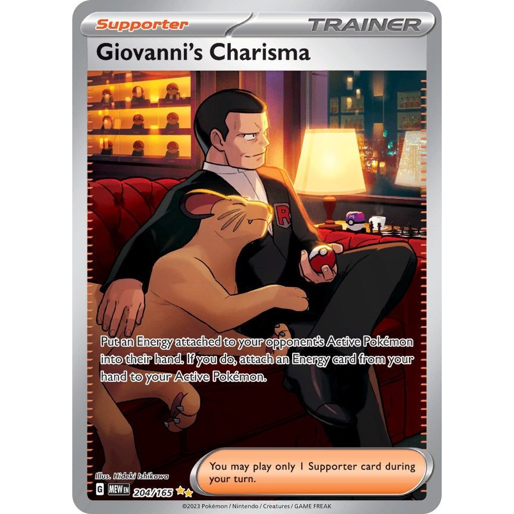 Giovanni's Charisma (204/165) (MEW)