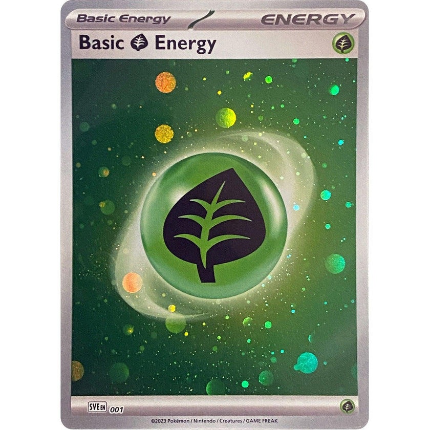 Basic Grass Energy (Cosmos Holo) (001) (SVI)