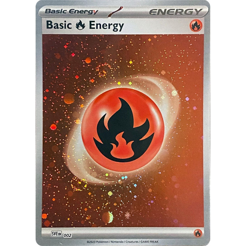 Basic Fire Energy (Cosmos Holo) (002) (SVI)