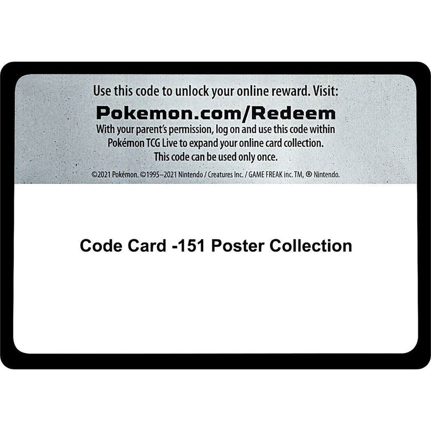 Code Card -151 Poster Collection (MEW)