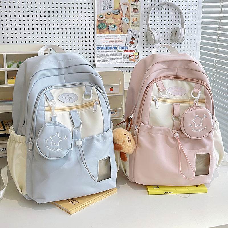 Large Capacity Easy Wash School bag Girls Backpack