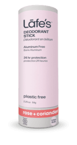 Lafe's Body Care - Stick Deodorant Rose + Coriander (64g)