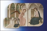 Annunciation Hologram Prayer Card