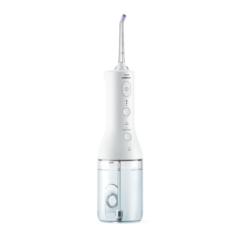 Philips Sonicare Power Flosser 3000 Cordless, Oral Irrigator Quad Stream technology and whisper quiet, White, HX3826/21 🍁 All In One Marketplace Canada