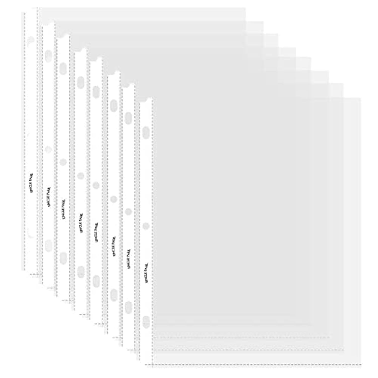 Sheet Protectors - 50 Sheets 4 mils[0.04mm] Strong Extra Heavyweight Clear Top Load 8.5 x 11 Inch Highlight Transparent Acid-Free for 3 Ring Binder OS0150 🍁 All In One Marketplace Canada