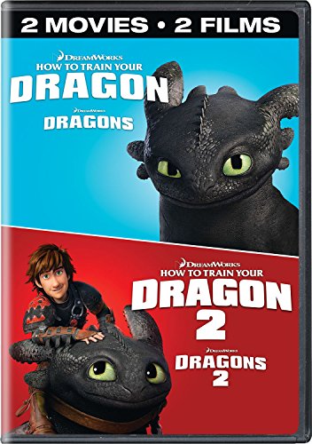 How To Train Your Dragon 1+2 Double Feature Icon - DVD
