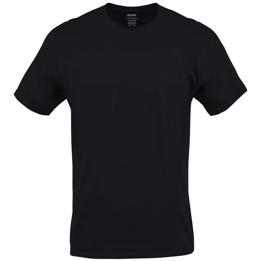 GILDAN Men's Crew T-Shirts, Multipack, Style G1100, Black (6-Pack), XX-Large 🍁 All In One Marketplace Canada