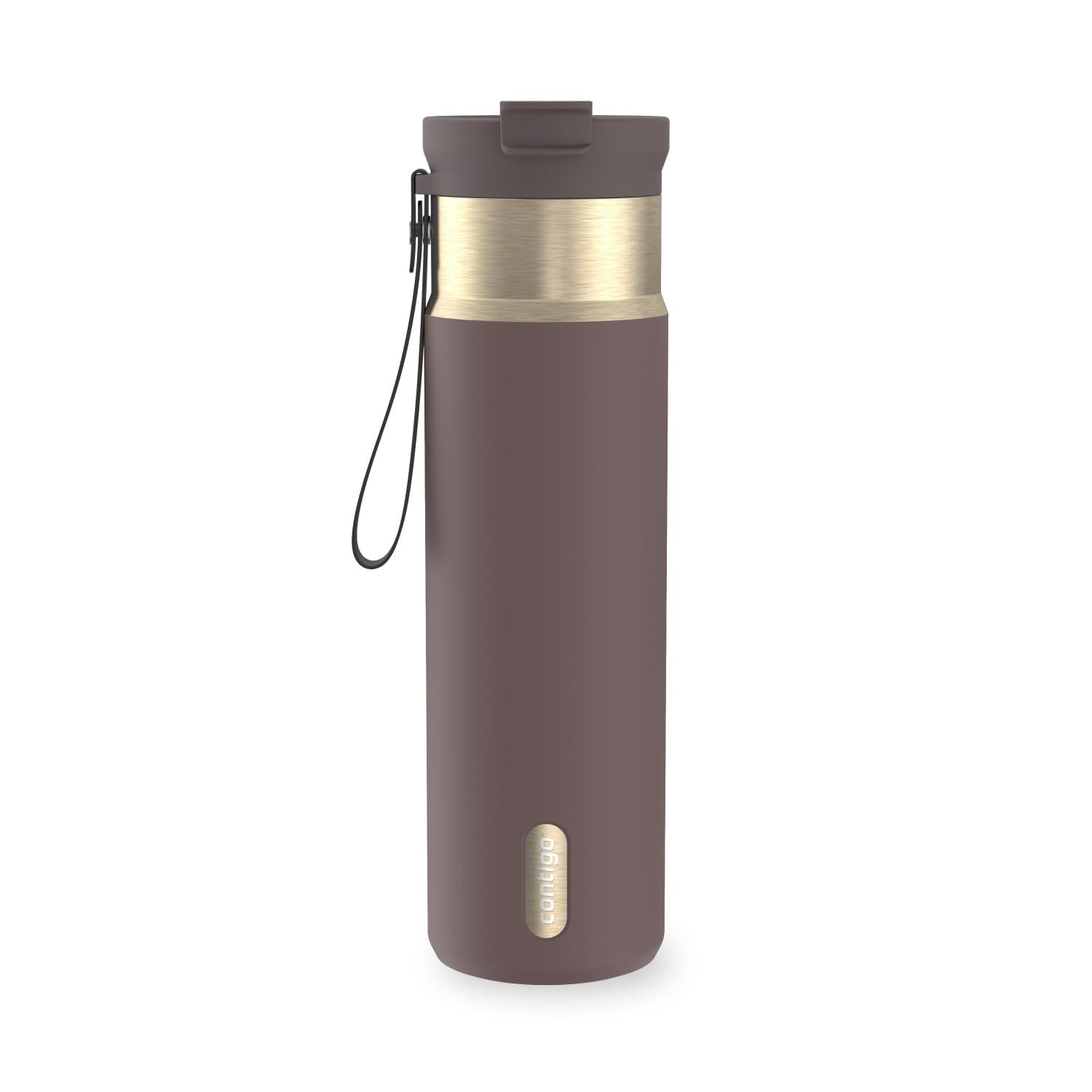 Contigo DualSip 24 oz Water Bottle w/Carry Strap & 2-Way Lid (Drink from Straw or Spout) | Vacuum-Insulated Stainless Steel for Cold Drinks | 100% Leakproof | BPA & Lead-Free | Dishwasher Safe 🍁 All In One Marketplace Canada