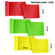 HAIBEI Resistance Bands Elastic Exercise Bands 3 Pack Physical Therapy Tension Band Recovery Band Workout Strength Training Bands for Women, Yoga, Arms,Upper Body and Shoulders (Red Yellow Green) 🍁 All In One Marketplace Canada