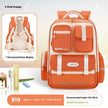 Children's Spine Protection Backpack Multi-compartment Burden Reduction Schoolbag