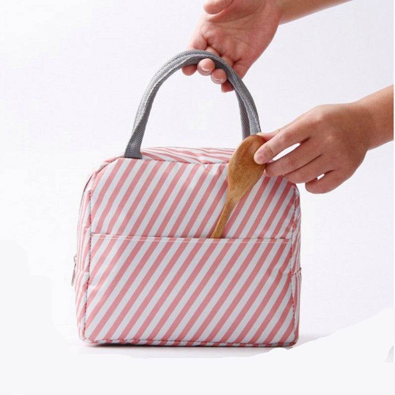 Kids Insulated Lunch Bag – Oxford Cloth, Flamingo & Unicorn Prints