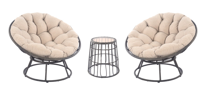 Blakeley 3-Piece Wicker Outdoor Bistro Set