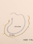 Bohemian Multi-Layer Anklet Set – Cross, Heart & Charm Designs