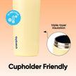Owala Kids FreeSip Insulated Stainless Steel Water Bottle with Straw, BPA-Free Sports Water Bottle, Great for Travel, 16 oz, Misty Horizon 🍁 All In One Marketplace Canada