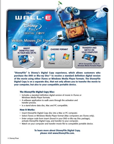 Wall-E (3-Disc Collector's Edition) [2-Disc DVD + Digital Copy]