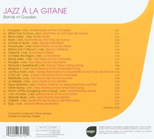 Jazz a La Gitane, Volume 1: Bands of Gypsies