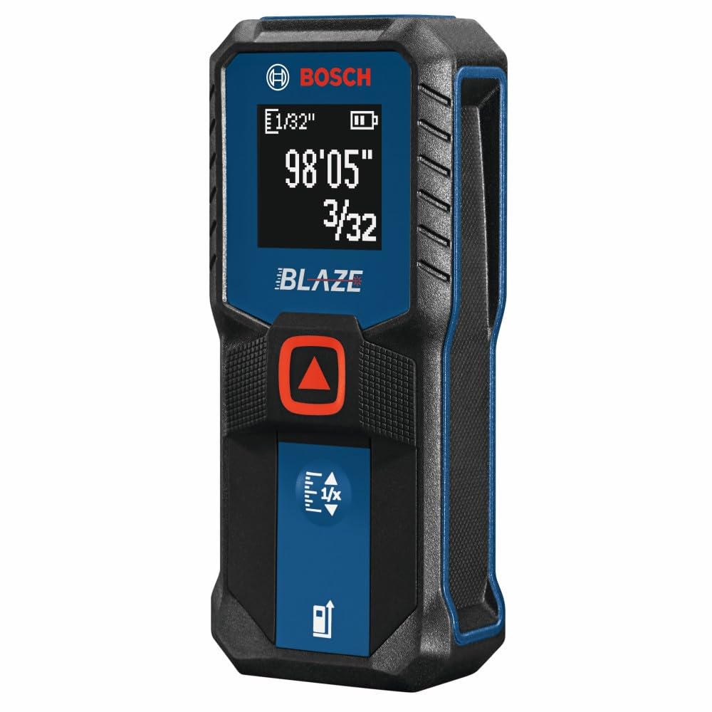 BOSCH GLM100-23 100 Ft Blaze Laser Distance Measure, Includes 2 AA Batteries, Distance Measuring Laser 🍁 All In One Marketplace Canada