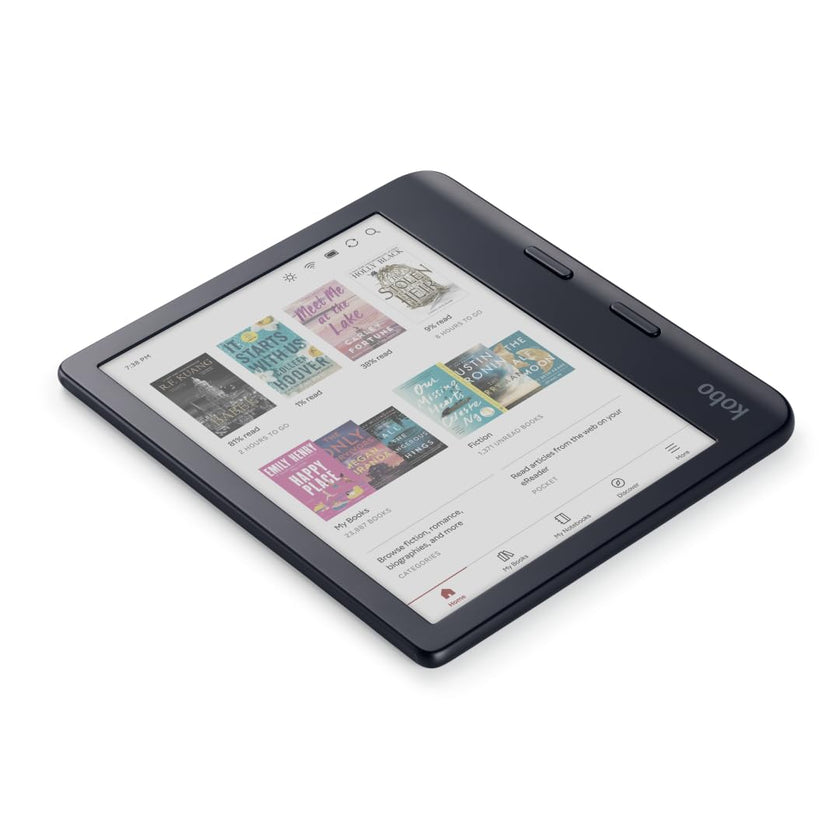 Kobo Libra Colour | eReader | 7” Glare-Free Colour E Ink Kaleido 3 Display | Dark Mode Option | Audiobooks | Waterproof | Black 🍁 All In One Marketplace Canada
