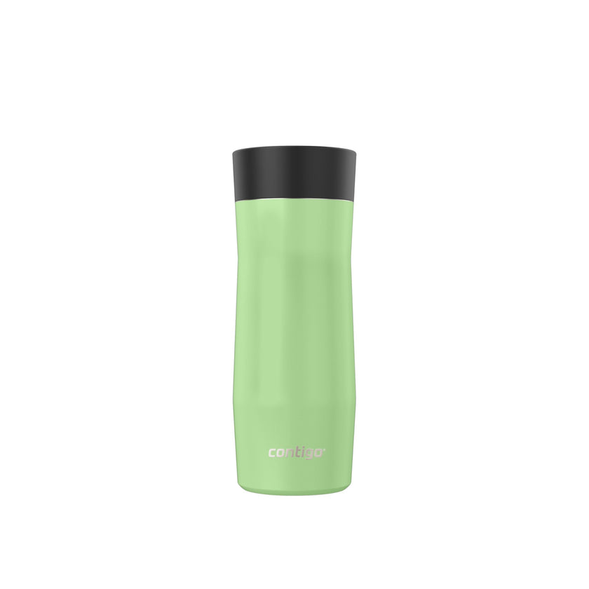 Contigo West Loop 3.0 Stainless Steel Travel Mug with Tea-Bag Hook & Spill-Proof Lid, Vacuum-Insulated Reusable Cup Coffee and Tea, 16 oz (473 mL), Cucumber - Keeps Drinks Hot up to 11 Hours 🍁 All In One Marketplace Canada