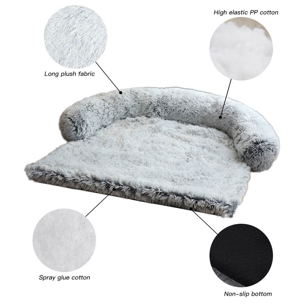 Removable Pet bed Mat Sofa Dog Bed Plush Pet Bed