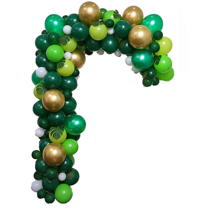 106PCS Jungle Balloon Garland Arch Kit – Tropical Party Decoration Set