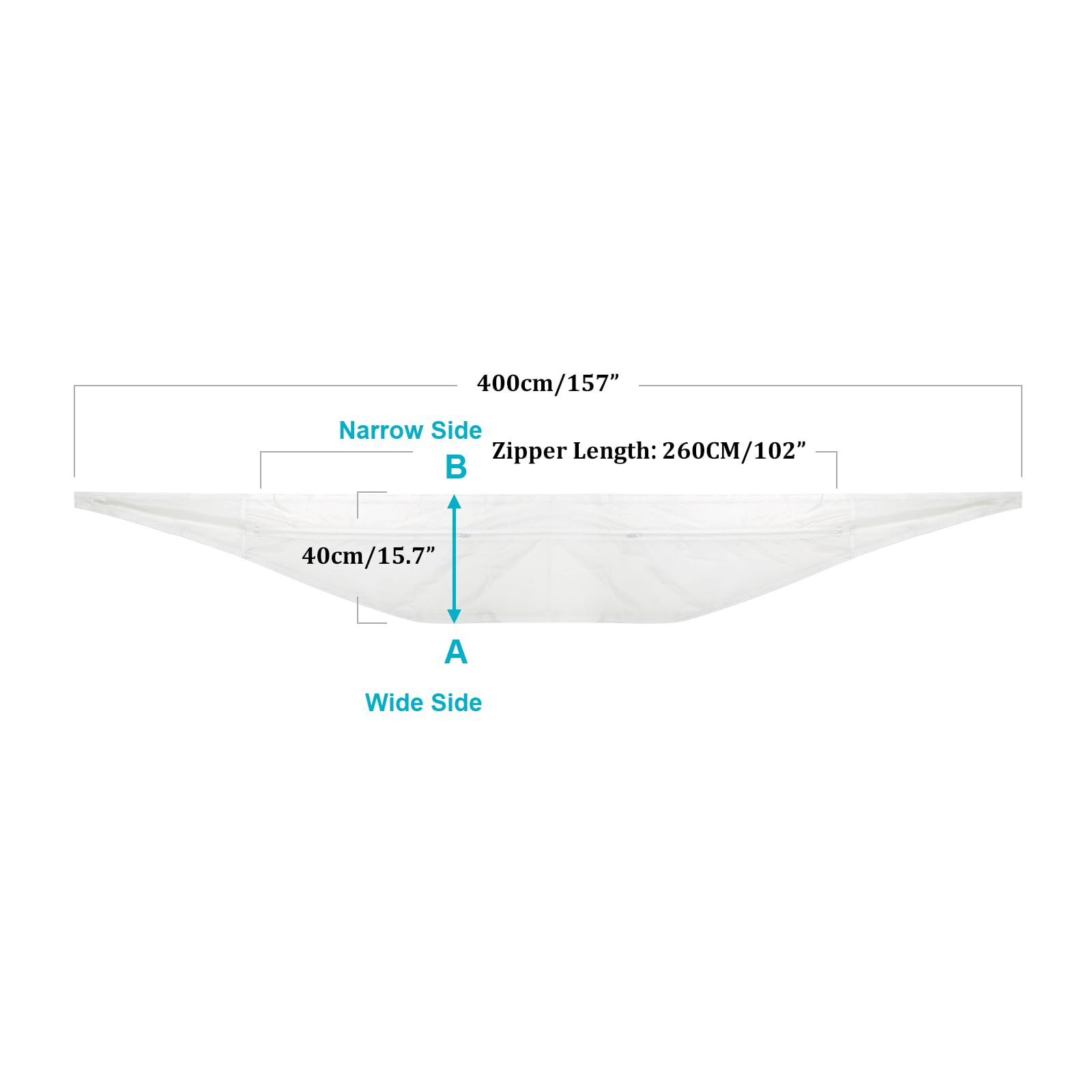 HOOMEE 400 CM (157