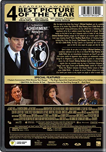 The King's Speech - DVD (Used)