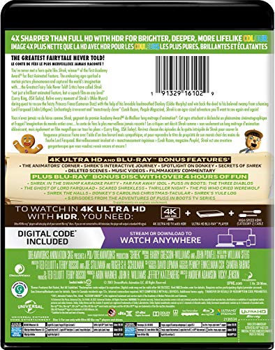 Shrek: 20th Anniversary Edition - 4K/Blu-Ray