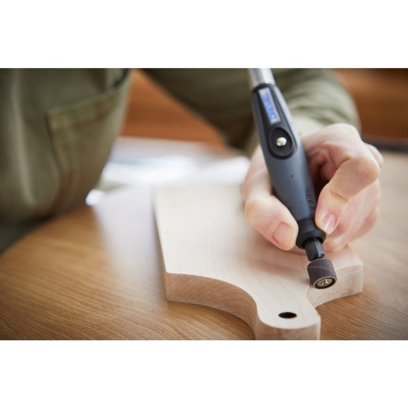 Dremel Flex Shaft Rotary Tool Attachment with Comfort Grip and 36” Long Cable-Engraver, Polisher, and Mini Sander-Ideal for Detail Metal Engraving, Wood Carving, and Jewelry Polishing, 225-02, Grey 🍁 All In One Marketplace Canada
