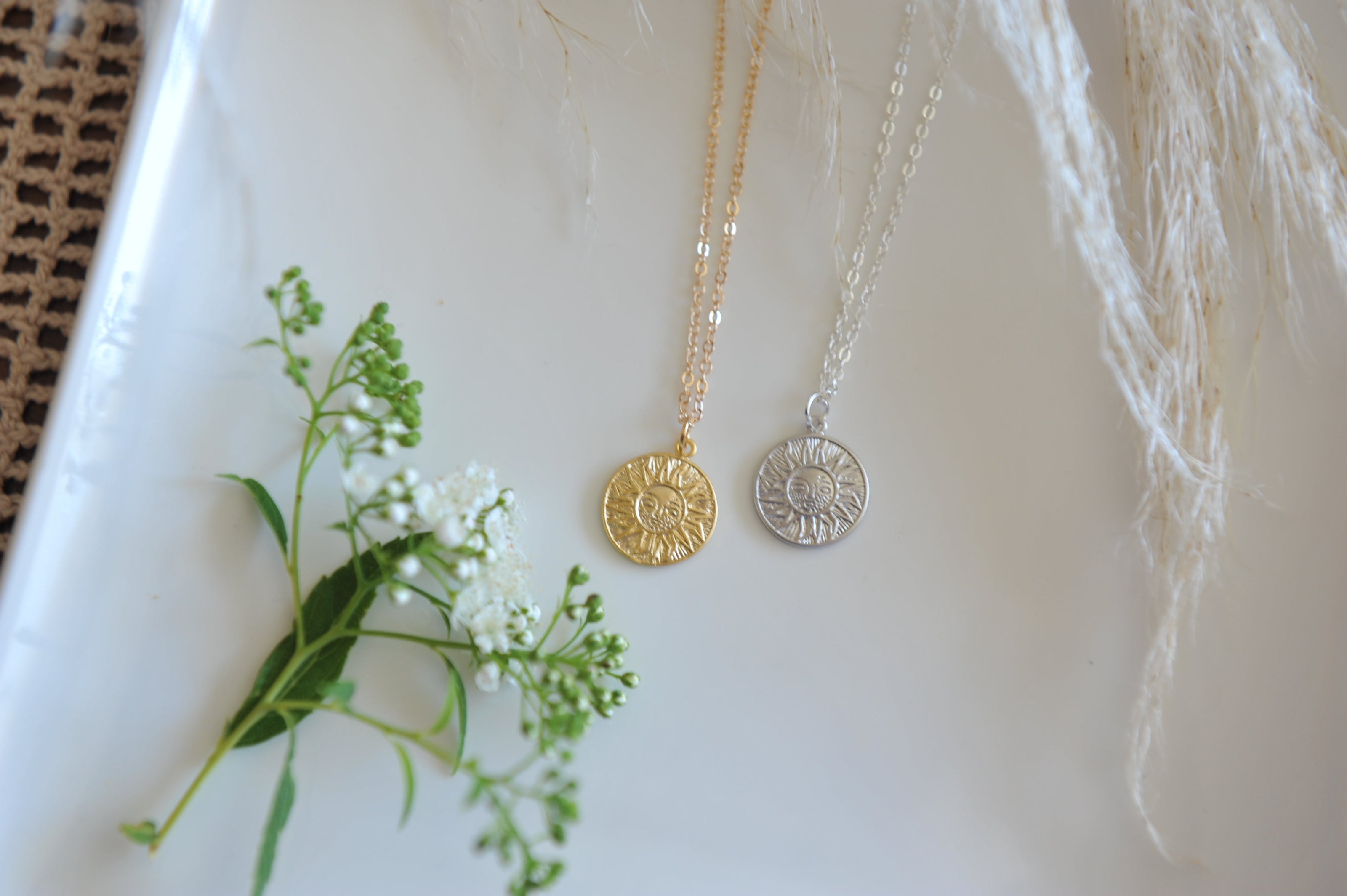 Sun Disc Necklace