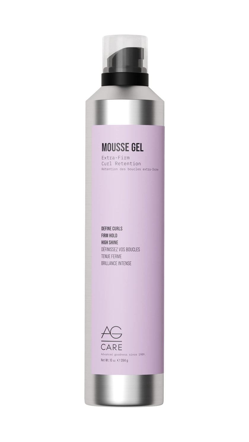 AG Care Curl Retention Mousse Gel with Exclusive Curl Creating Complex | Extra Firm Styling Mousse for Curly Hair, 10 Fl Oz 🍁 All In One Marketplace Canada