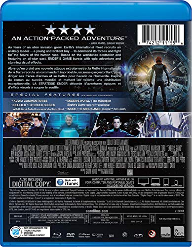 Ender's Game - Blu-Ray/DVD