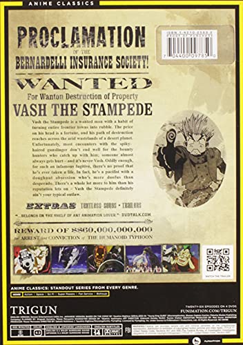 Trigun: The Ballad of Vash the Stampede - Complete Series (Anime Classics)