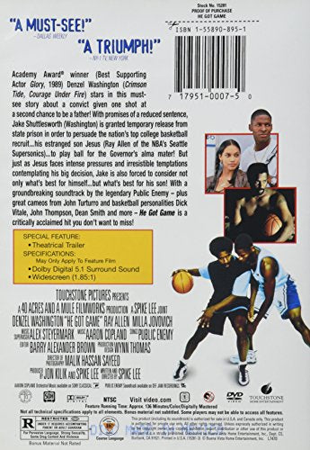 He Got Game - DVD (Used)