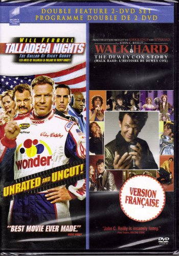 Talladega Nights: The Ballad of Ricky Bobby / Walk Hard: The Dewey Cox Story - Set (2) Bilingual