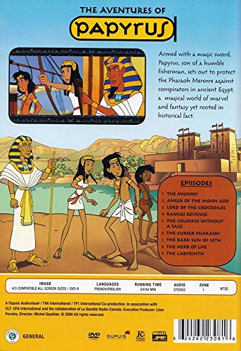 Papyrus - The Mummy Plus 8 More Adventures - DVD