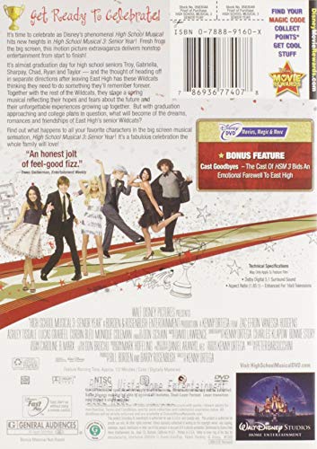 High School Musical 3: Senior Year - DVD