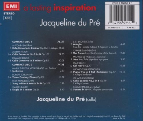 Jacqueline du Pré - a lasting inspiration