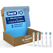 Oral-B iO Genuine Replacement Brush Heads, White, 4ct Ultimate Clean + 1ct Gentle Care, 15 Month Supply, Compatible Exclusively with Oral-B iO Electric Toothbrushes, Not Compatible with any Other Series Including: Pro, Vitality, Smart, or Genius