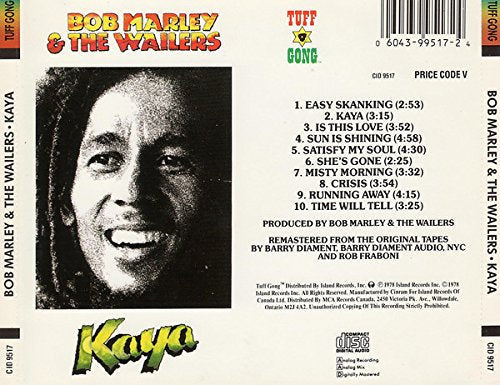 Kaya (Remastered 1990 Canadian Audio CD)