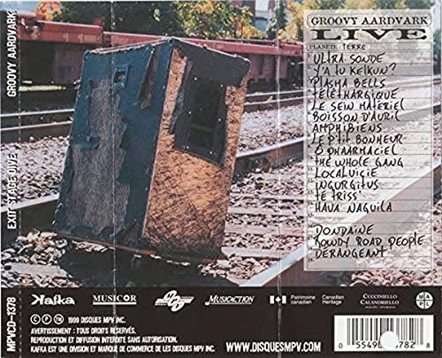 Groovy Aardvark / Exit Stage Dive - CD (Used)