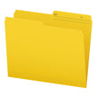 Pendaflex Colour File Folders, 1/2 Cut Tab, Letter, Yellow, 100/Box 🍁 All In One Marketplace Canada