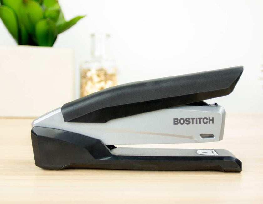 Bostitch Office Executive 3 in 1 Stapler, Includes 210 Staples and Integrated Staple Remover, One Finger Stapling, No Effort, 20 Sheet Capacity, Spring Powered Stapler, Black/Gray (INP20) 🍁 All In One Marketplace Canada