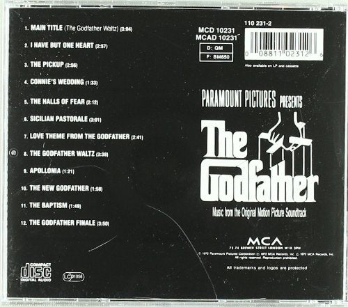 Soundtrack / The Godfather - CD (Used)